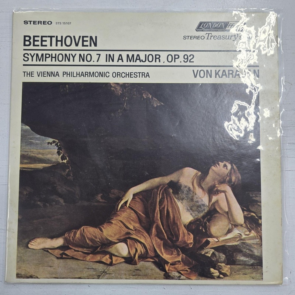 Beethoven Symphony No 7 Karajan Vienna Philharmonic Vinyl LP STS 15107